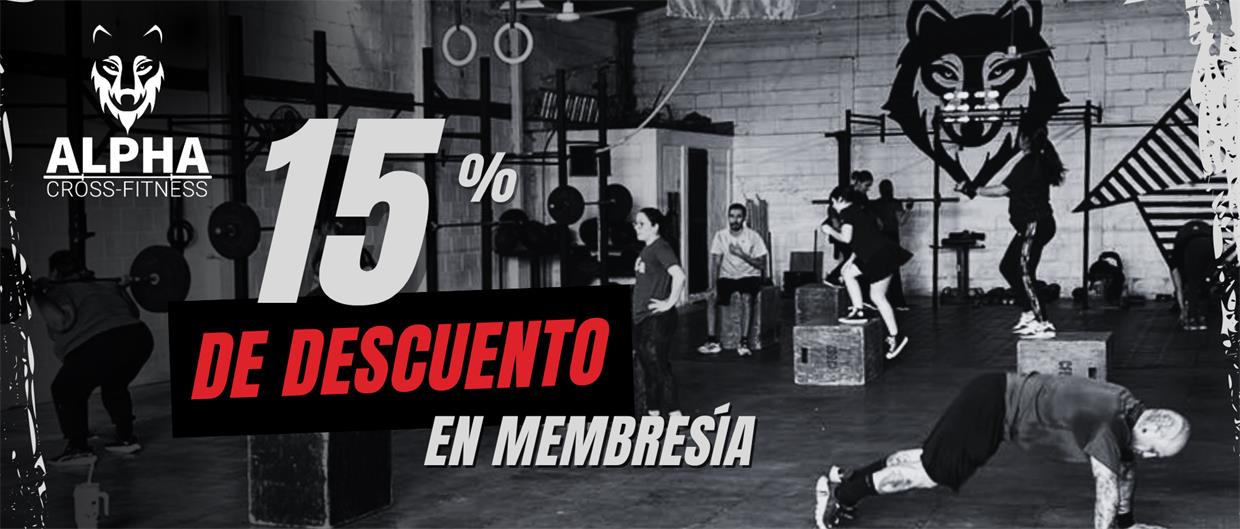de descuento en membresía