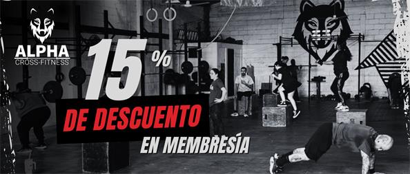 de descuento en membresía