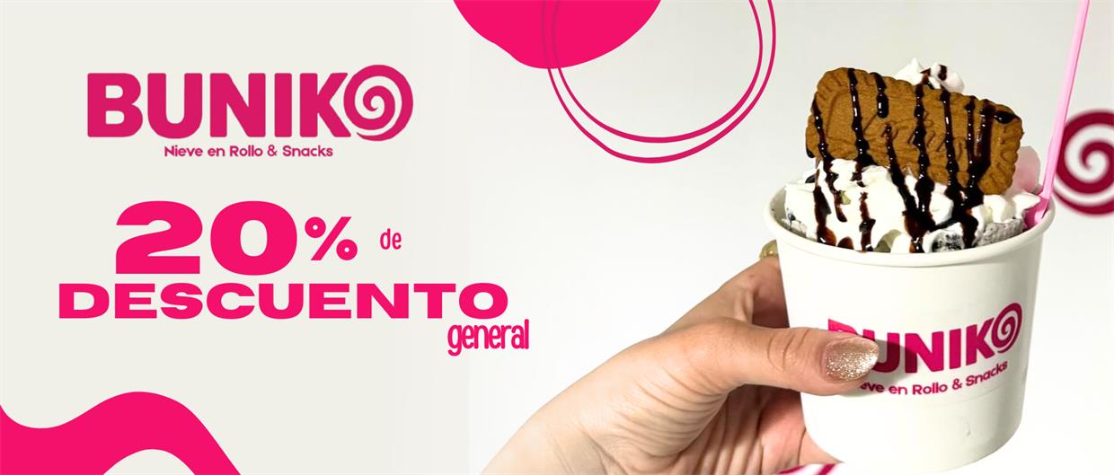 De descuento en consumo general.