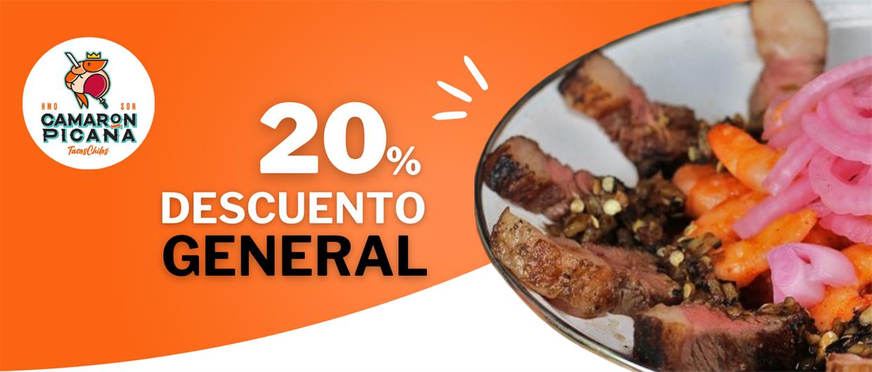 De descuento en consumo general