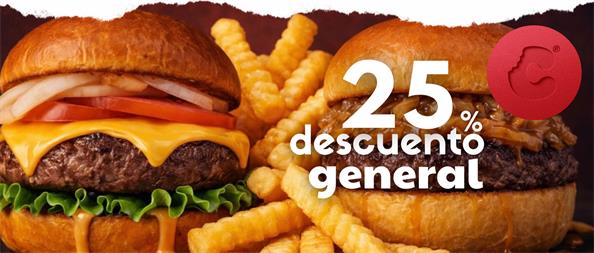 De descuento en consumo general.