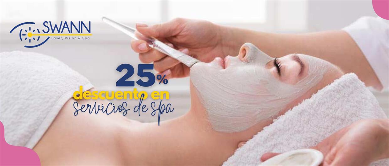 De descuento en servicios de spa.