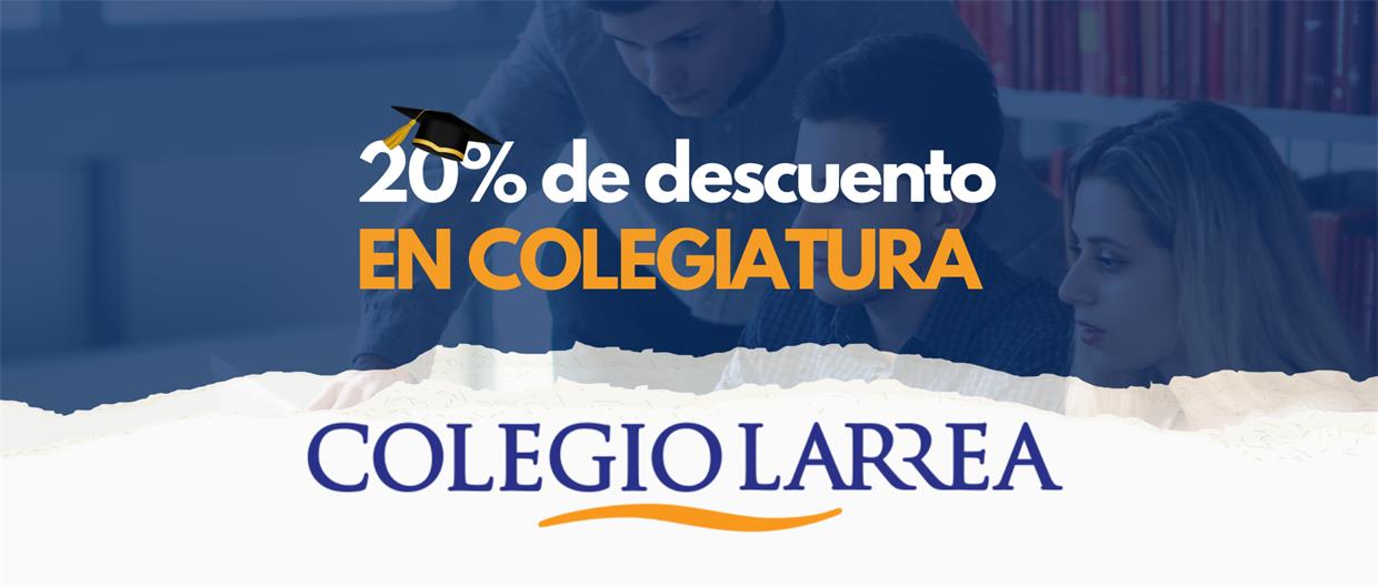 De descuento en colegiatura