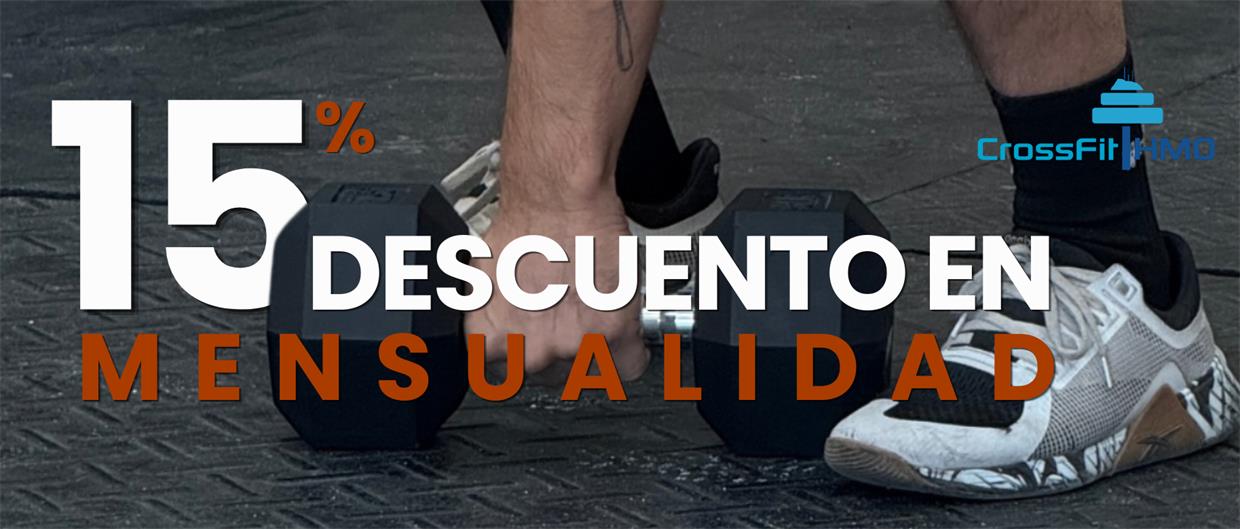 de descuento en mensualidad