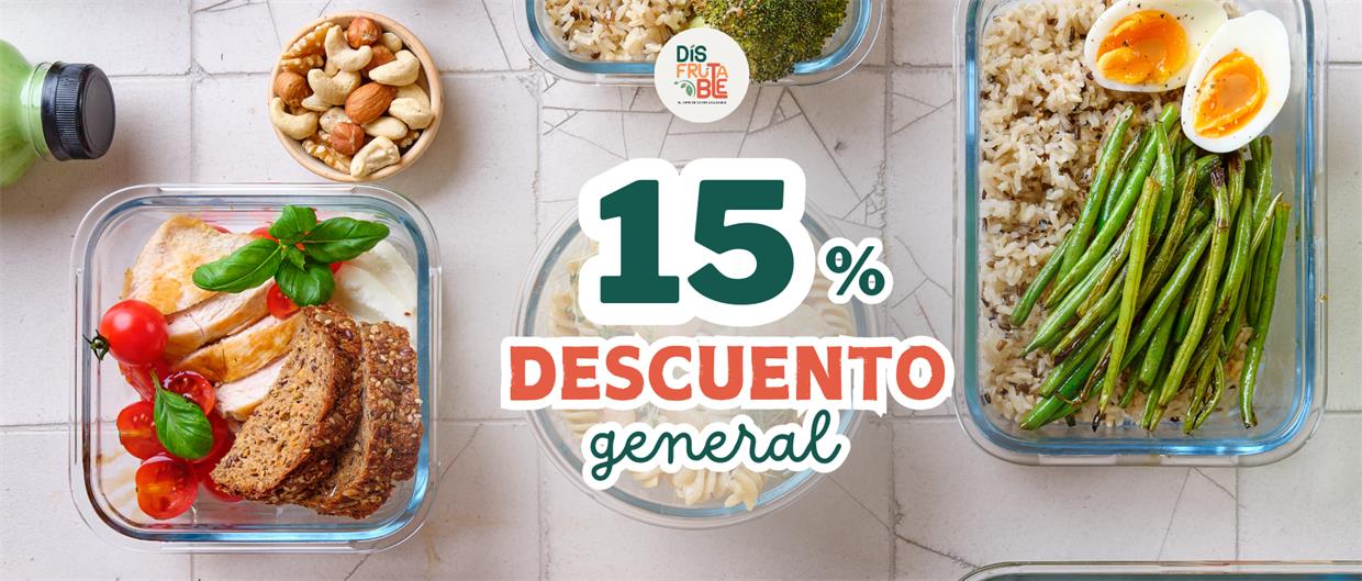 de descuento en consumo general