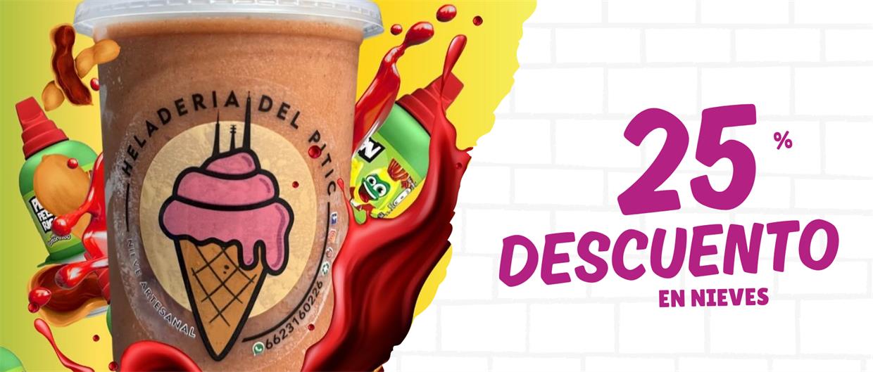 De descuento en nieve.