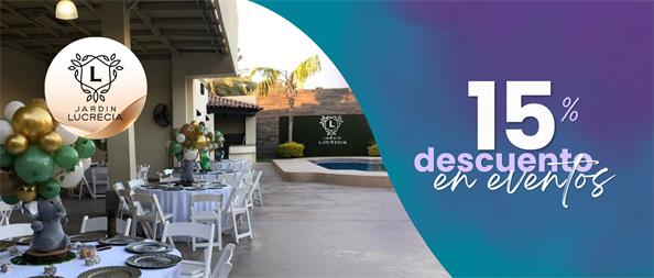 de descuento en eventos