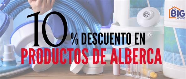 De descuento producto para albercas