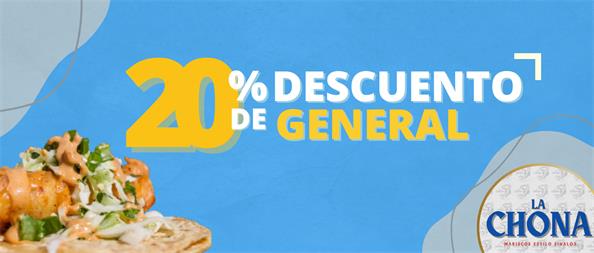 De descuento en consumo general