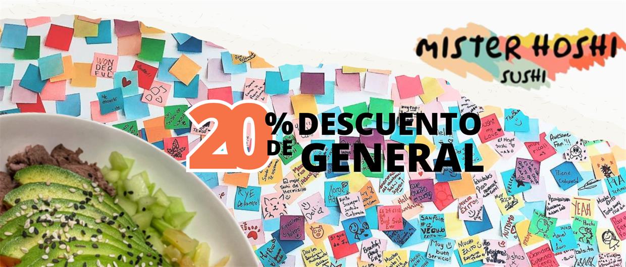 De descuento en consumo general