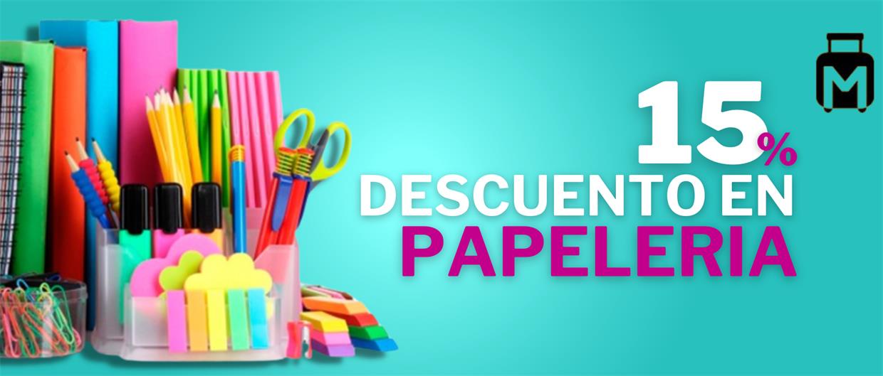 De Descuento en Papelería