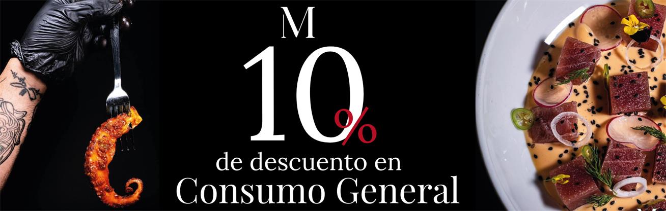 De descuento en consumo general
