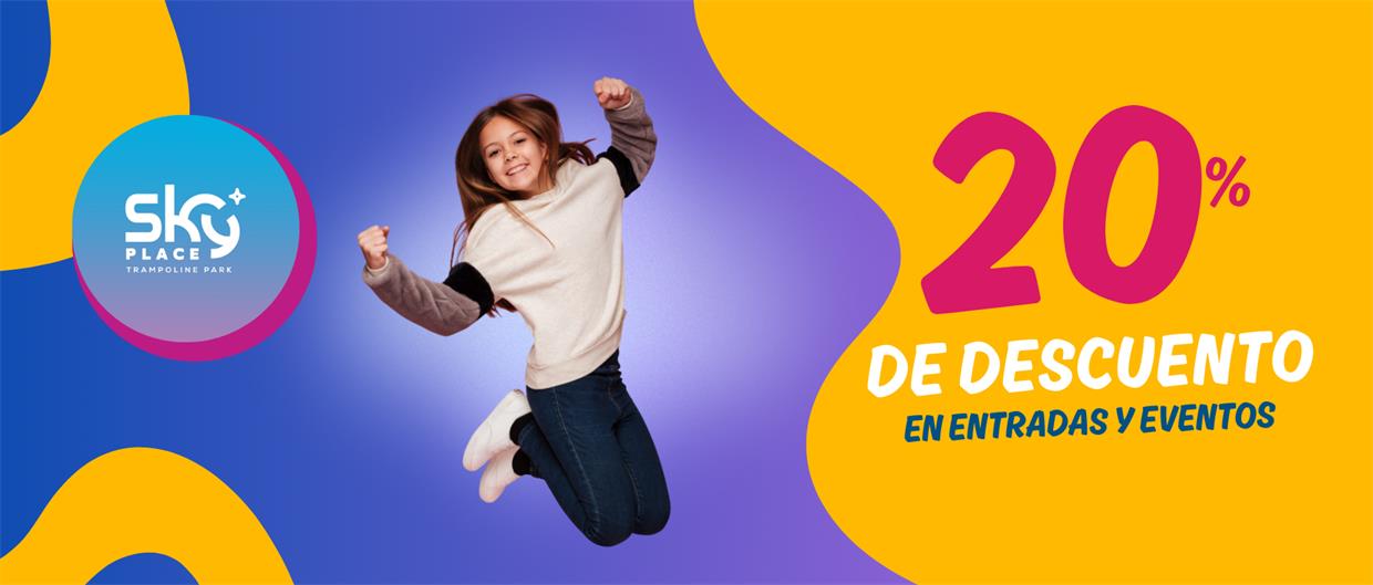 De descuento en entradas y eventos.