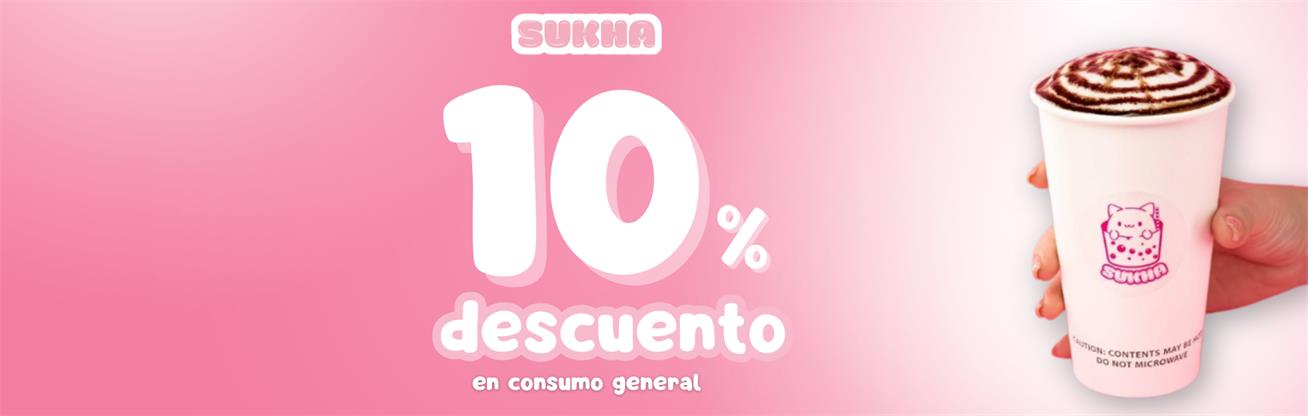 De descuento en consumo general.