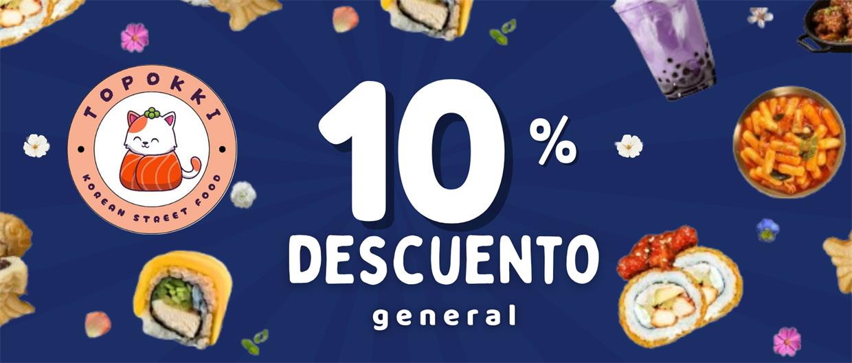 De descuento en consumo general