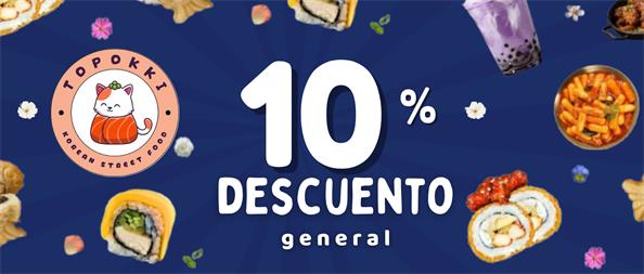 De descuento en consumo general